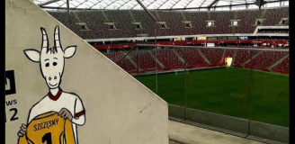 Kawu z GRAFFITI dla Wojciecha Szczęsnego na Stadionie Narodowym!